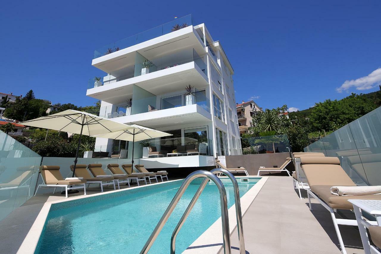 Designed Apartment With Swimming Pool Near The Beach Opatija Exterior photo