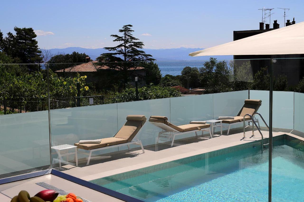 Designed Apartment With Swimming Pool Near The Beach Opatija Exterior photo